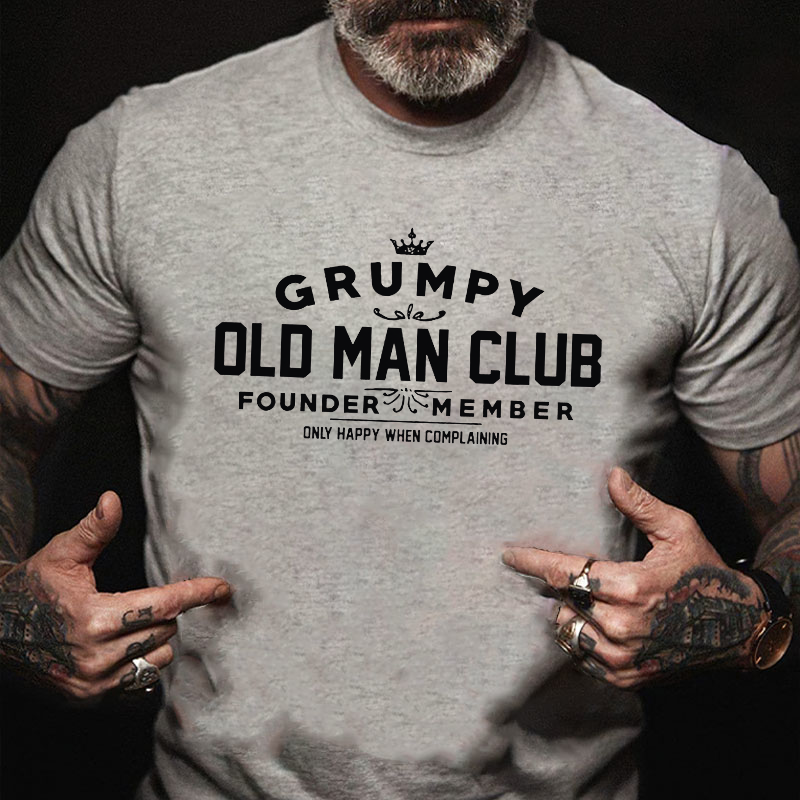 Grumpy Old Man Club T-shirt