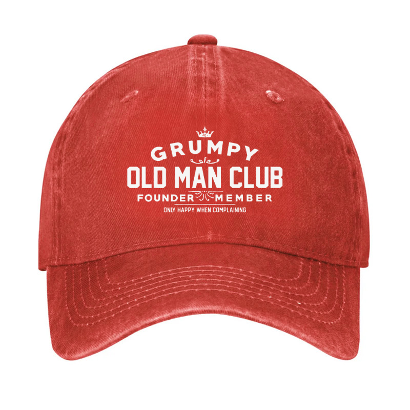 Grumpy Old Man Club Hat