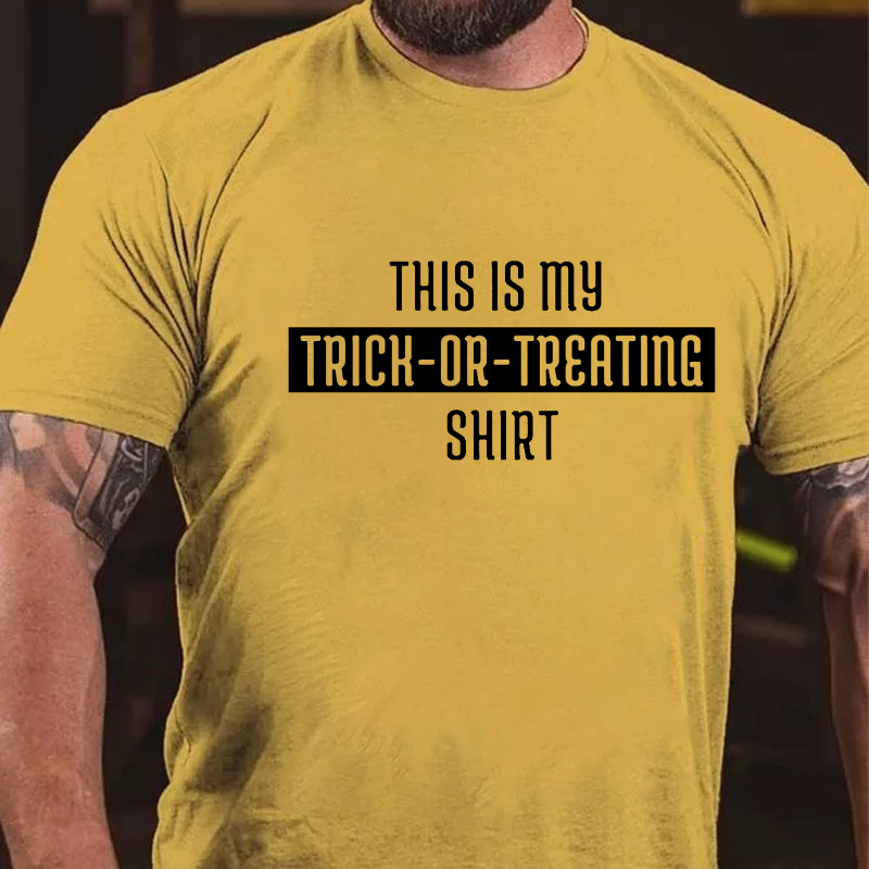 This Is My Trick-Or-Treat Shirt T-shirt