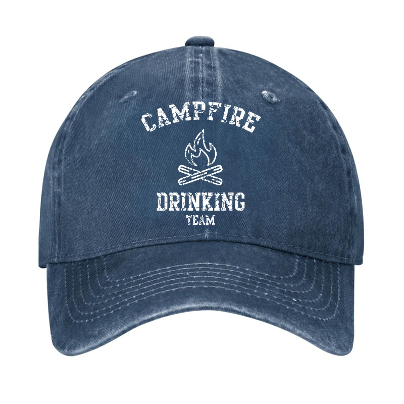 Campfire Drinking Team Funny Gift Hat