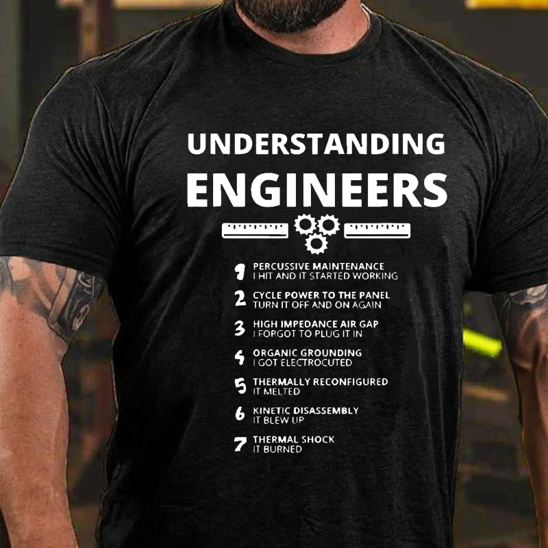 Understanding Engineers Funny T-shirt