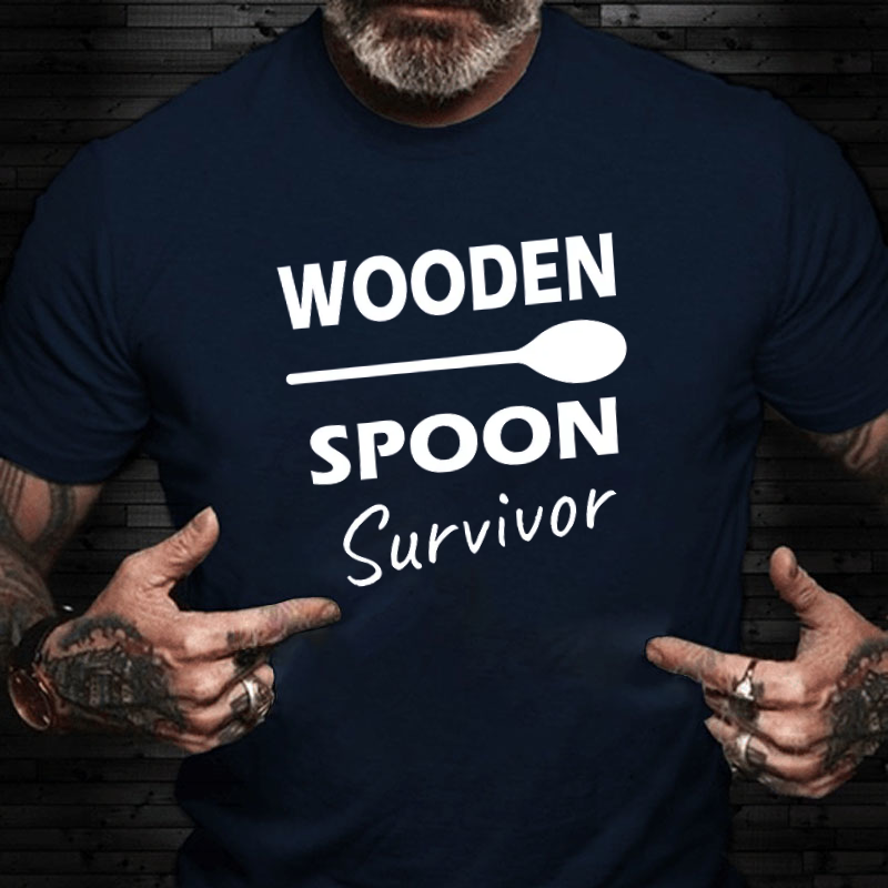 Wooden Spoon Survivor Men's T-Shirt