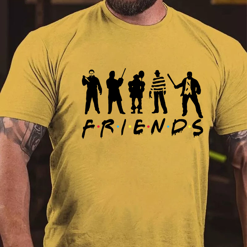 Halloween Horror Friends Funny T-shirt