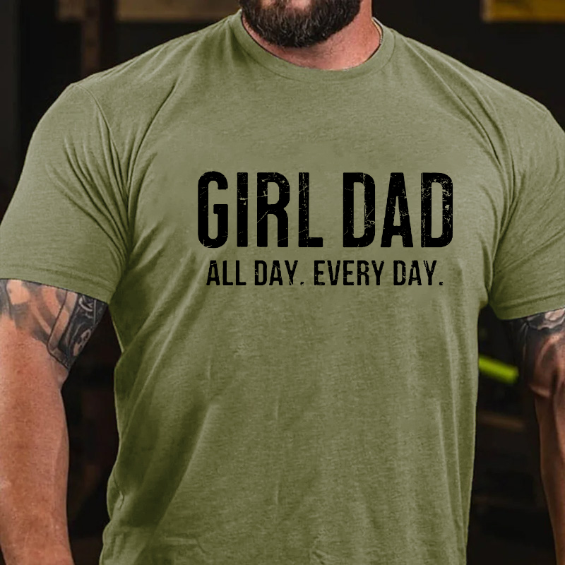 Girl Dad All Day Every Day T-shirt