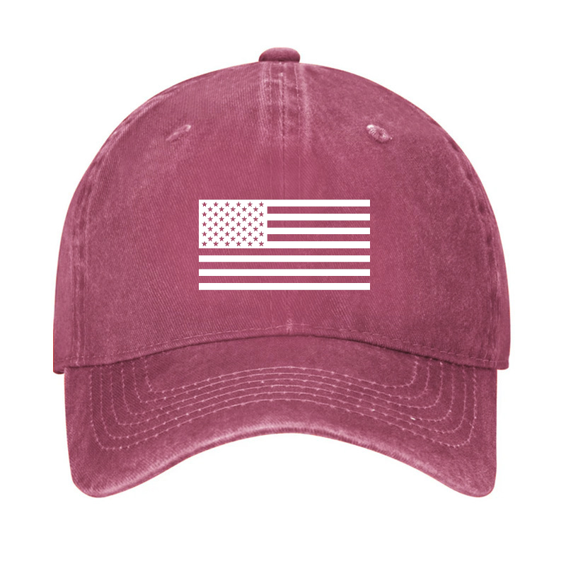 Classic American Flag Print For Men Hat