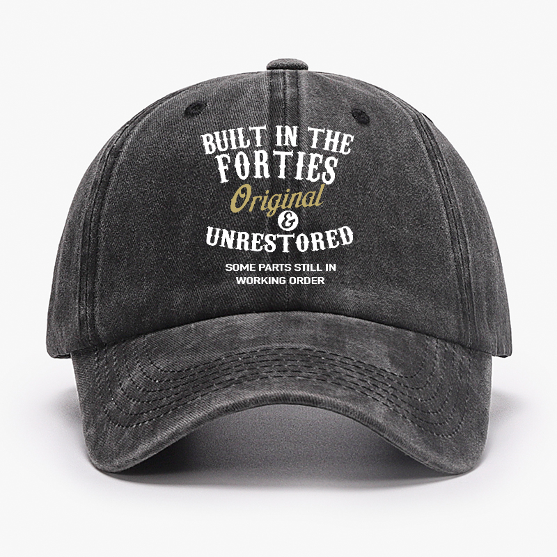 Built In The Forties Original And Unrestored Some Parts Still In Working Order Funny Gift Hat