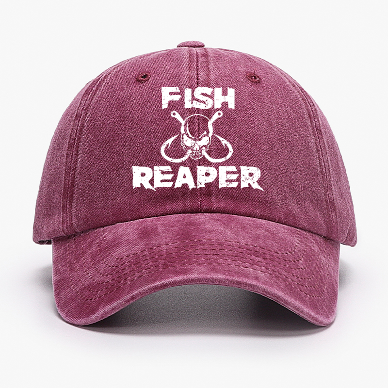 Fish Reaper Funny Fishing Hat