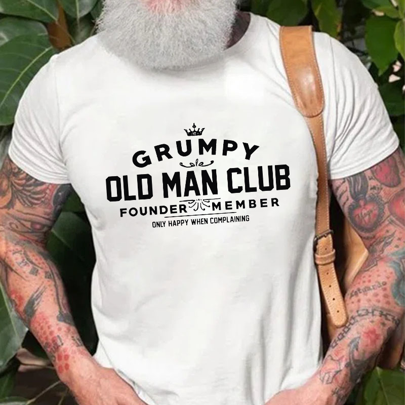Grumpy Old Man Club T-shirt