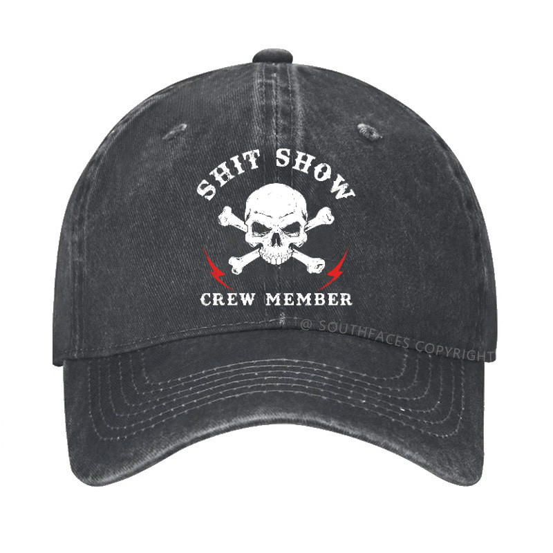 Personalized“Shit Show Crew Member” Hat