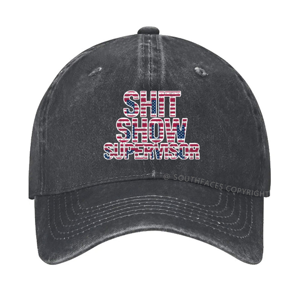 Shit Show Supervisor Funny Hat