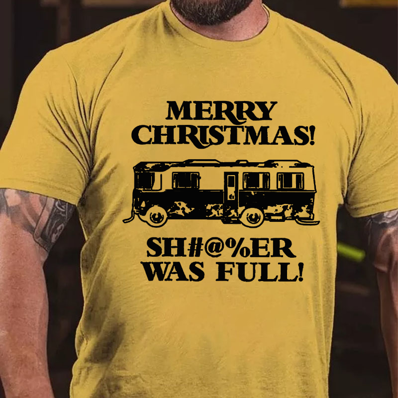 National Lampoon Christmas Vacation Sh#@%Er Was Full T-shirt