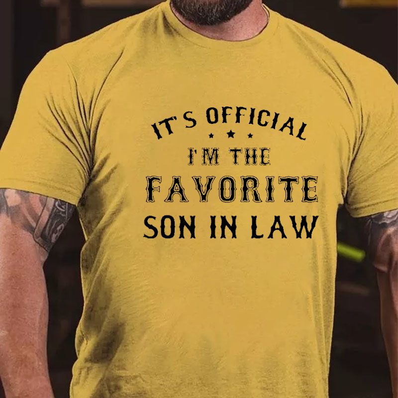 FAVOURITE SON IN LAW T-shirt