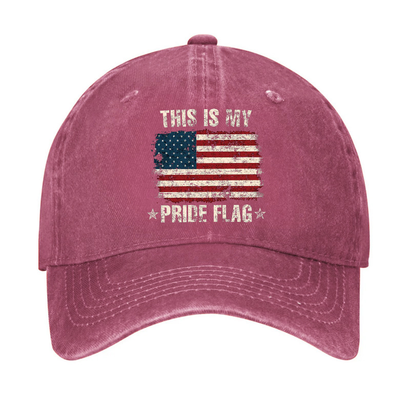 This Is My Pride Flag Print Baseball Hat