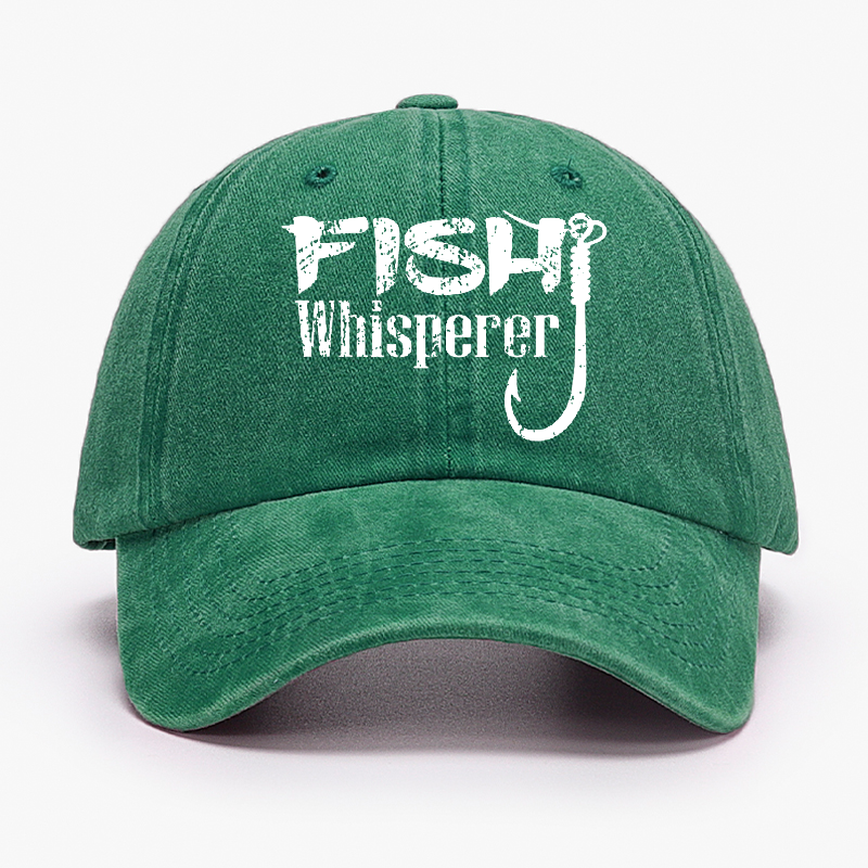Fish Whisperer Funny Fishing Hat