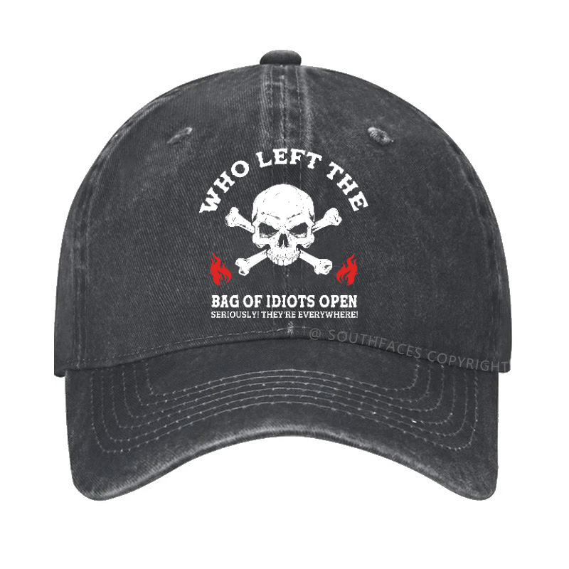 Who Left The Bag Of Idiots Open? Hat