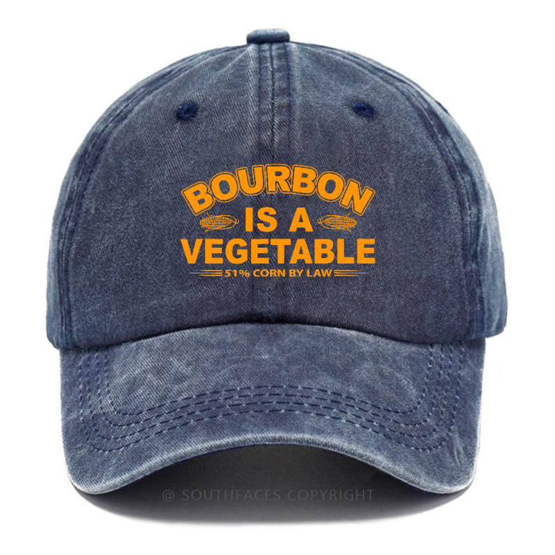 Bourbon Is A Vegetable 51% Corn By Law Hat