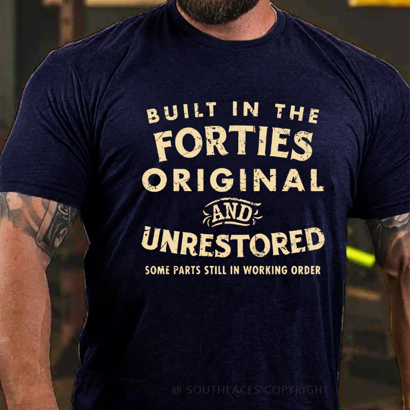 Built In The Forties Original And Unrestored Some Parts Still In Working Order T-shirt