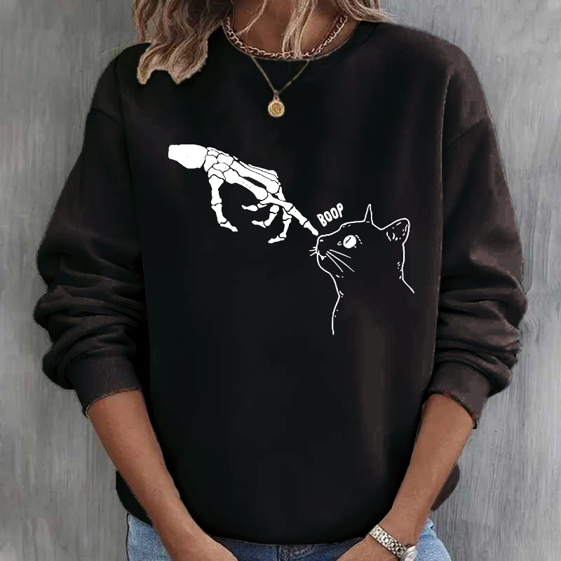 Funny Cat I Can Hear You But I'm Listening Sweatshirt