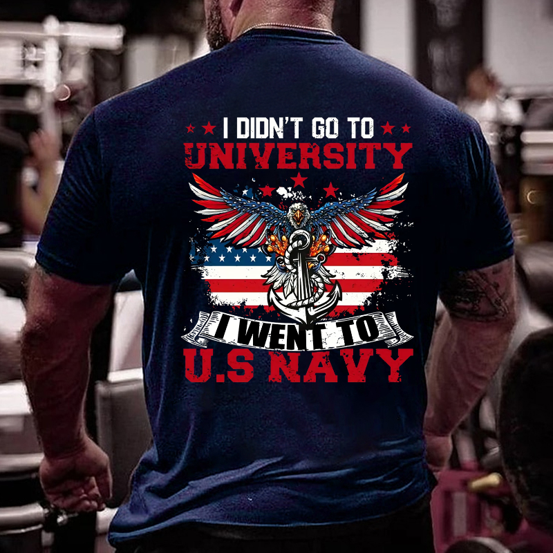 I Didn't Go To University I Went To U.S Rayy T-shirt
