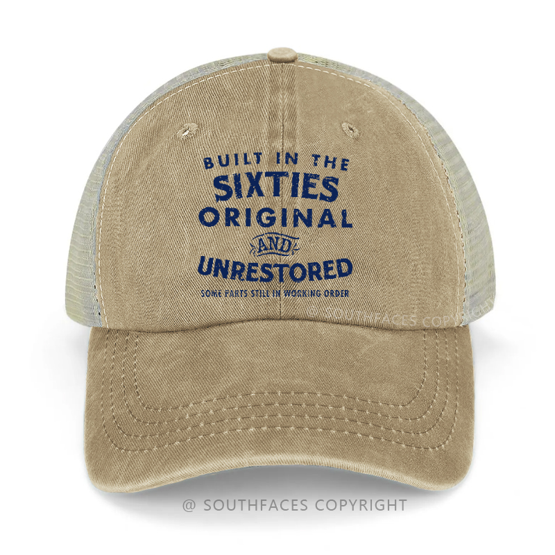 Built In The Sixties Original And Unrestored Trucker Cap