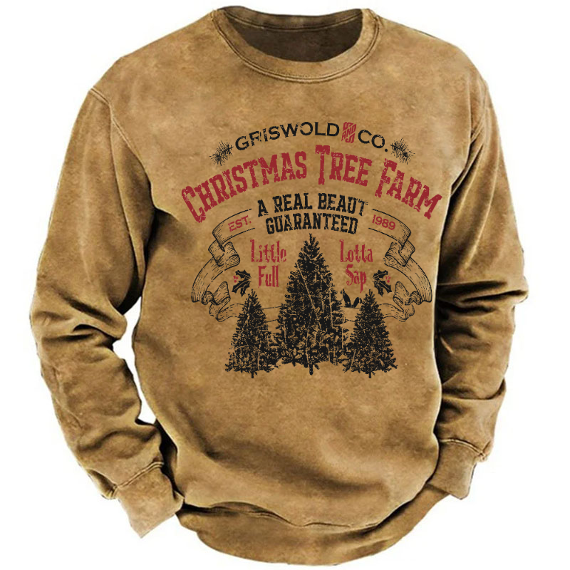 Griswold Co. Christmas Tree Farm A Real Beaut Guaranteed Est. 1989 Funny Sweatshirt