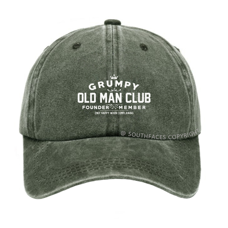 Grumpy Old Man Club Hat