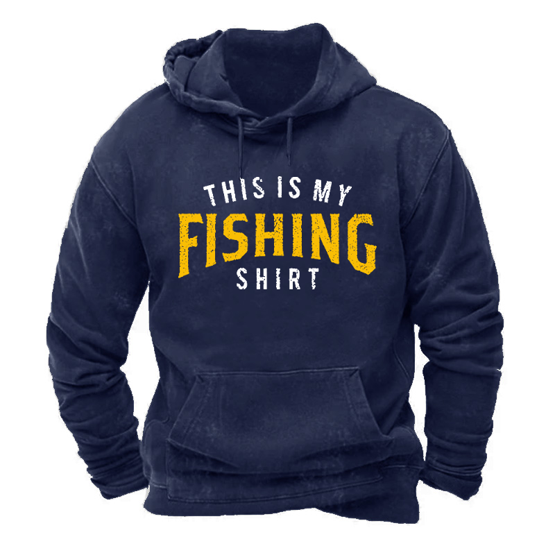 This Is My Fishing Shirt Hoodie