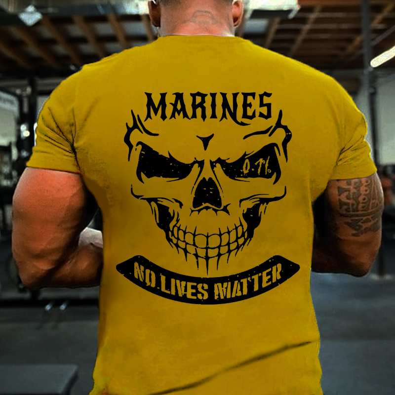 Marines No Lives Matter T-shirt