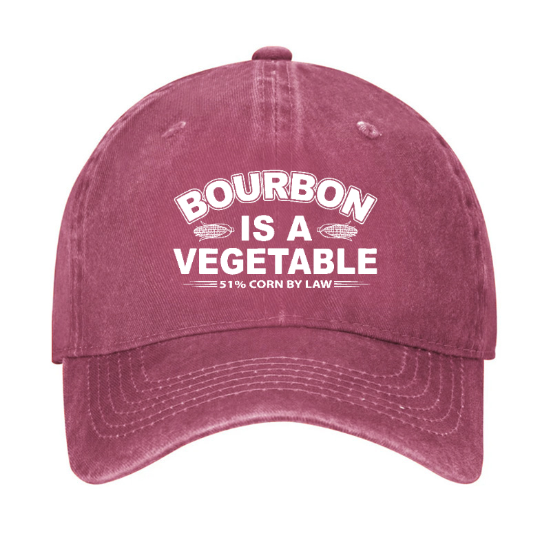 Bourbon Is A Vegetable 51% Corn By Law Hat