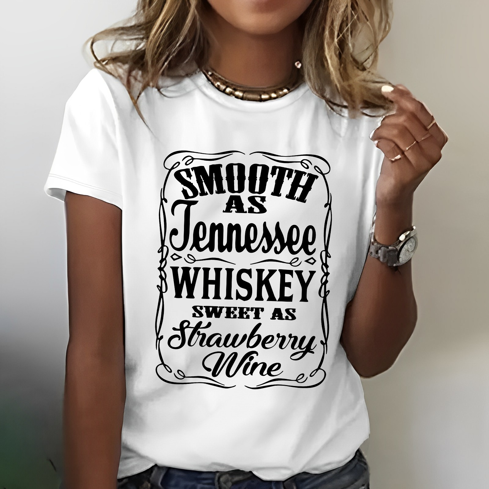 Smooth As Tennessee whiskey T-shirt