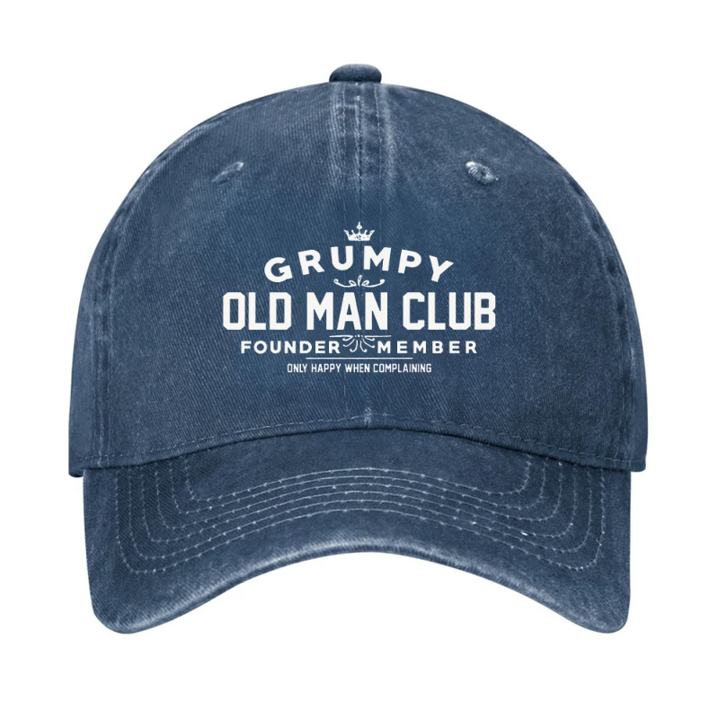 Grumpy Old Man Club Hat
