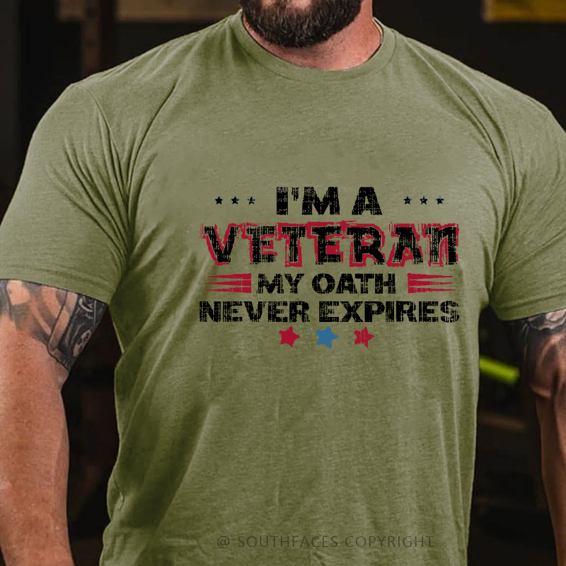 I'm A Veteran My Oath Never Expires T-shirt