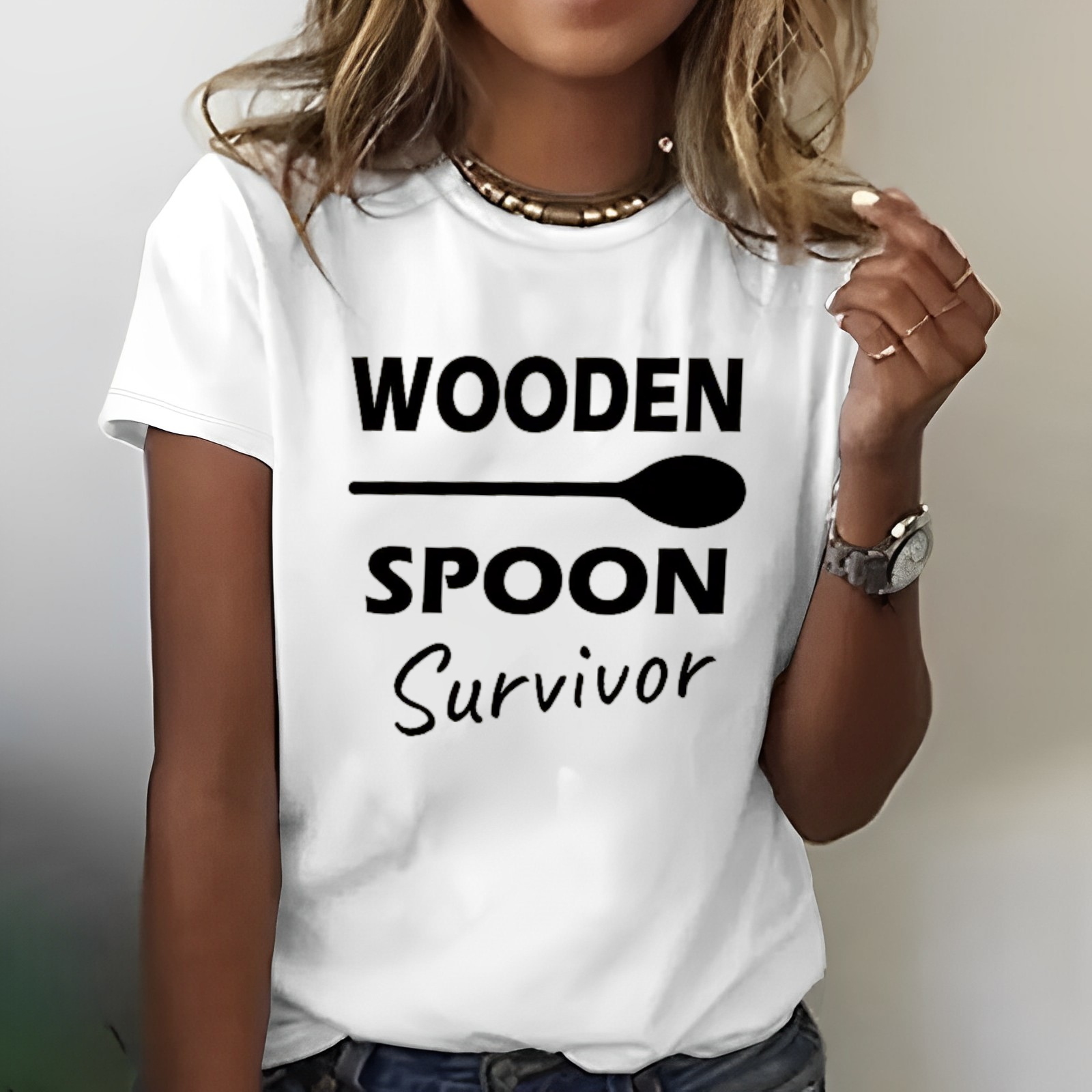 Wooden Spoon Survivor T-shirt