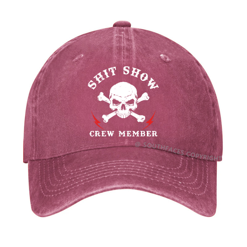 Personalized“Shit Show Crew Member” Hat