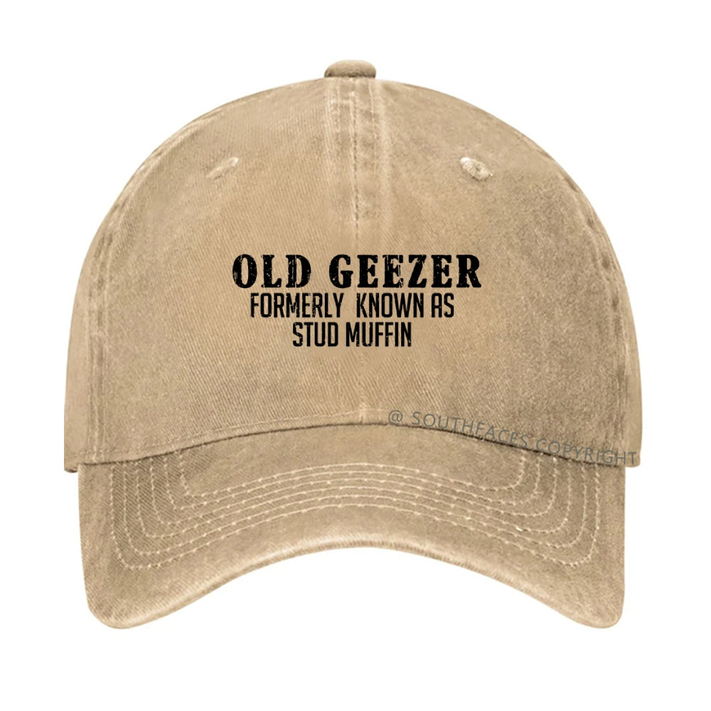 Funny Old Geezer Formerly Known As Stud Muffin Hat