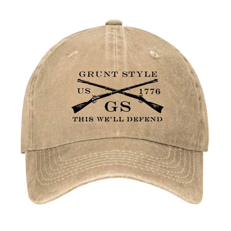 Grunt Style Us 1776 Gs This We Will Depend Hat