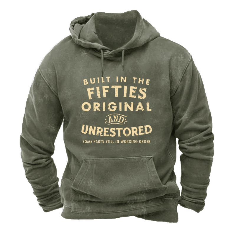 Built In The Fifties Original And Unrestored Some Parts Still In Working Order Hoodie