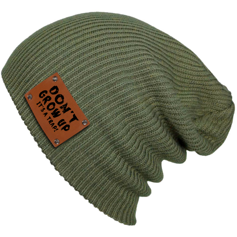 Don't Grow Up It's A Trap Beanie