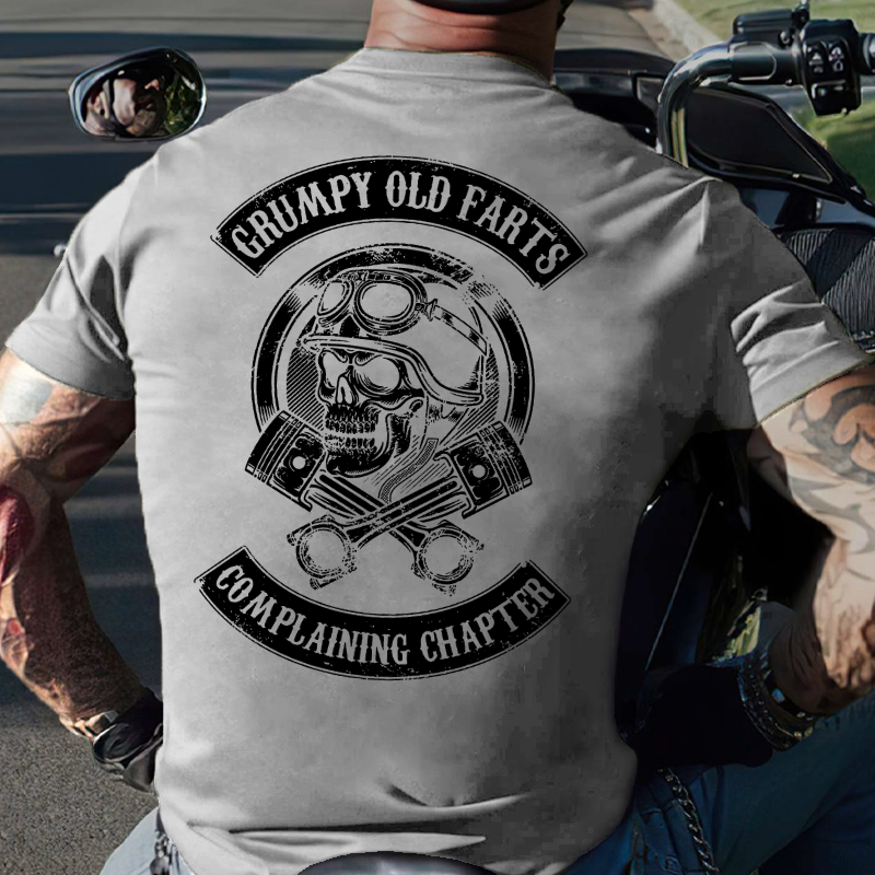 Grumpy Old Fart Complaining Chapter T-shirt