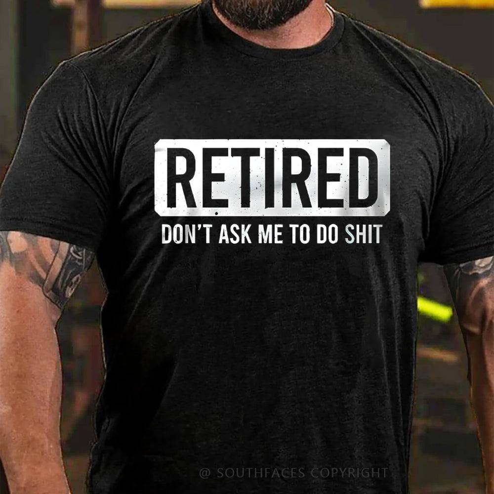 Mens Retirement Funny T-Shirt