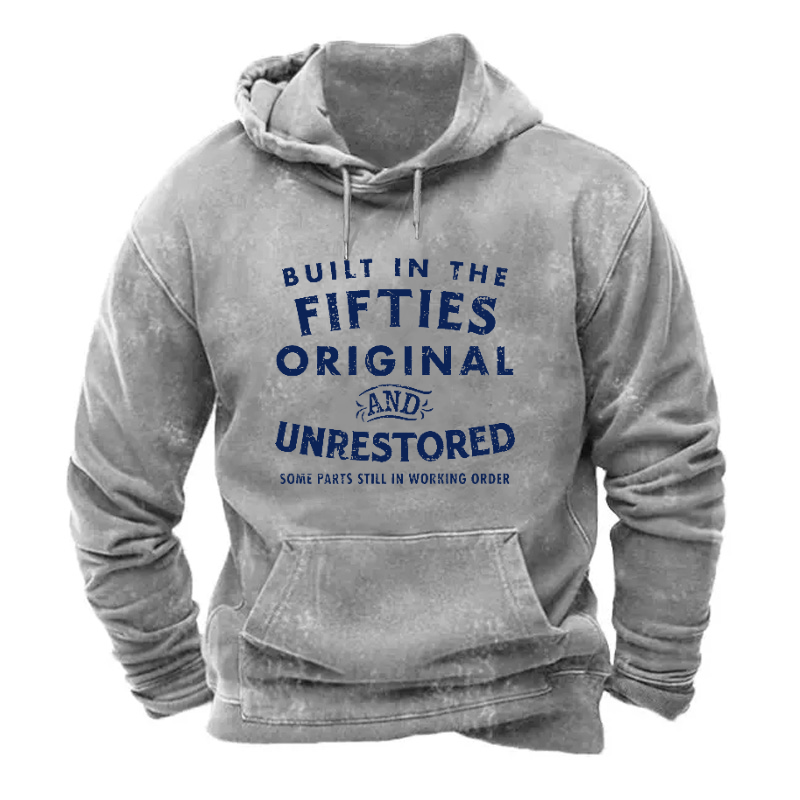 Built In The Fifties Original And Unrestored Some Parts Still In Working Order Hoodie
