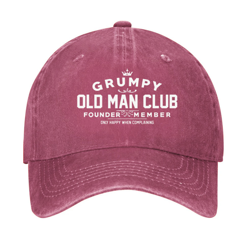Grumpy Old Man Club Hat