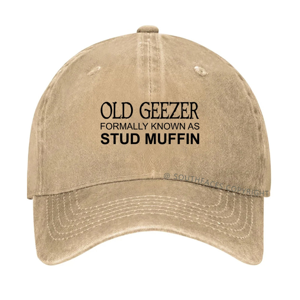 Funny Old Geezer Formerly Known As Stud Muffin Hat