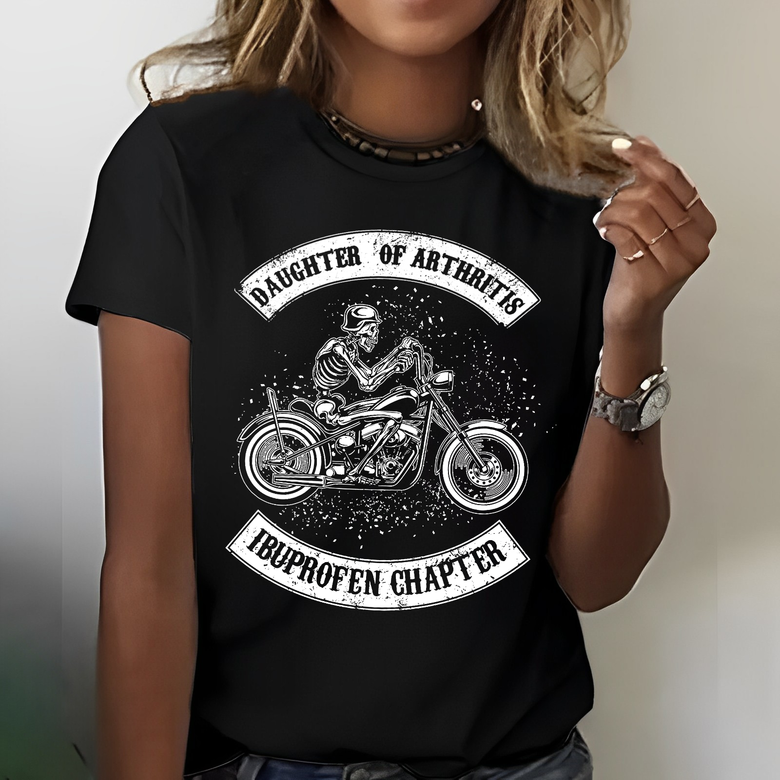 Daughter Of Arthritis Ibuprofen Chapter T-shirt