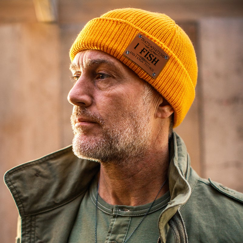 That's What I Do I Fish And I Know Things Beanie