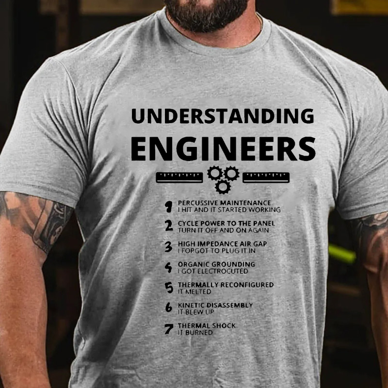 Understanding Engineers Funny T-shirt