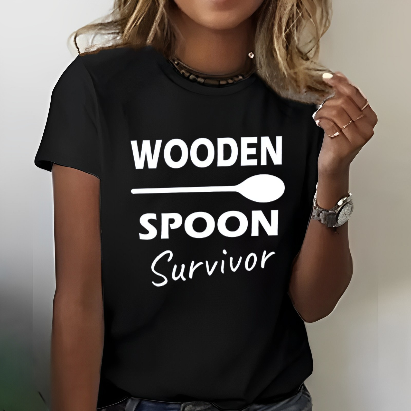 Wooden Spoon Survivor T-shirt