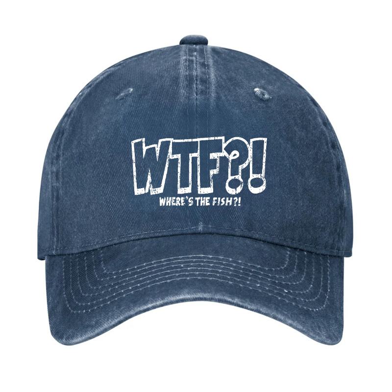 Wtf Where's The Fish Funny Hat