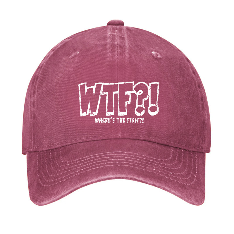 Wtf Where's The Fish Funny Hat