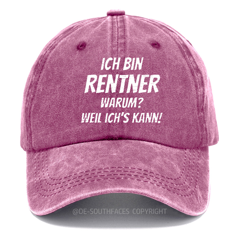 Ich Bin Rentner Warum? Weil Ich's Kann!  Baseball Cap